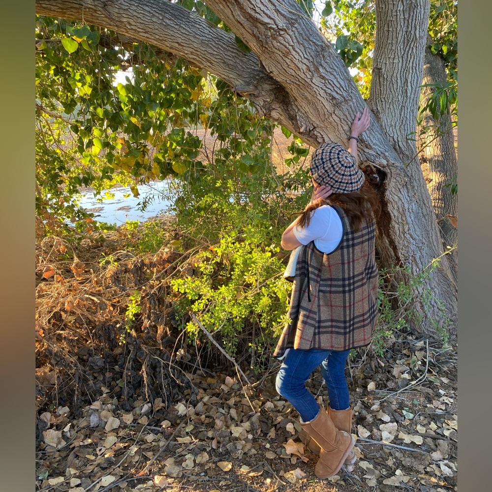 Rosie Daze Plaid Vest